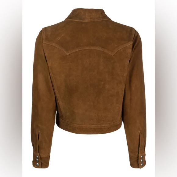 Ralph Lauren  RRL Stiles Sheep Suede 100% jacket Size 3 - Picture 11 of 16